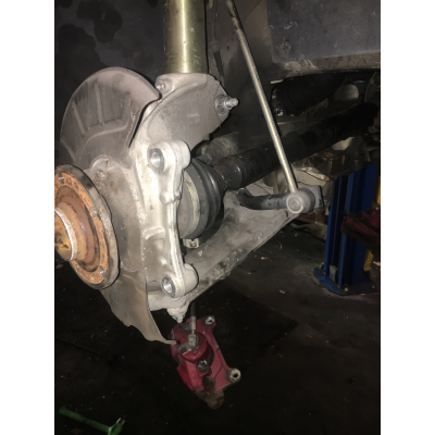Hunter CR aluminum control arms